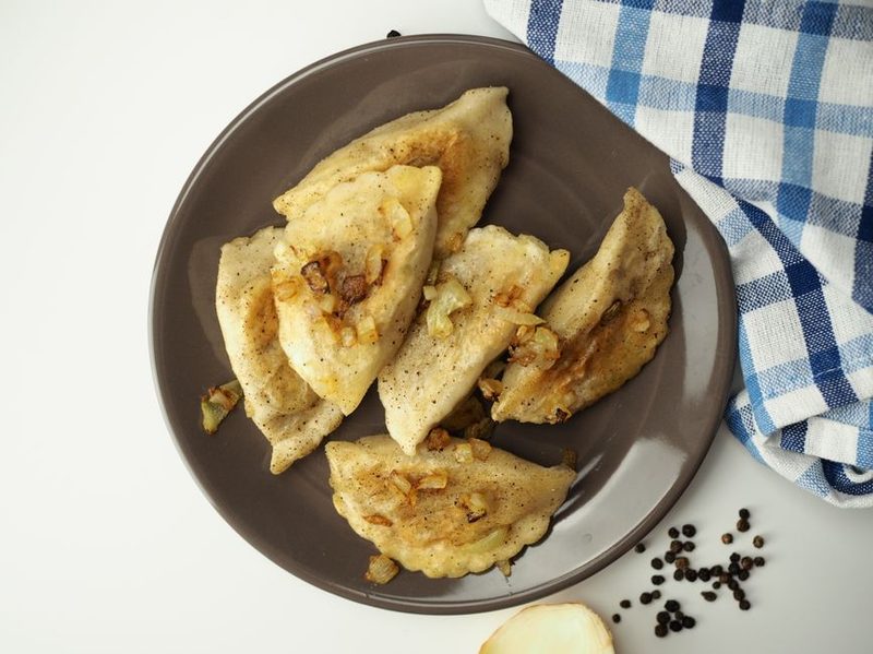 Pierogi z dynią i serem